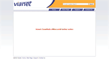 Tablet Screenshot of classifieds.vianet.ca